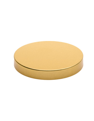 Small silicone Sealed Lids : Brushed Gold