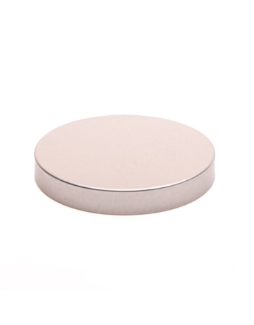 Small silicone Sealed Lids : Brushed Silver