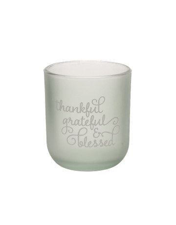 Thankful, Grateful, Blessed Mini Jar
