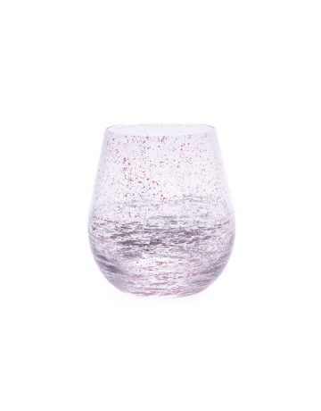 Jumbo Renee Jar : Pink Speckle