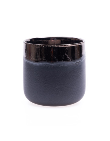 VN 650ml Ceramic Jar : Gunmetal & Charcoal