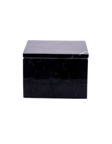 Black Forrest Marble Square Container