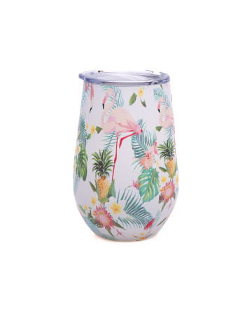 Fiona Jar : Flamingo (coffee cup candle)
