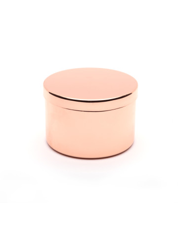 Stainless Steel Tin : Rose Gold