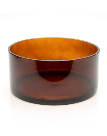Large Candle Bowl : Amber