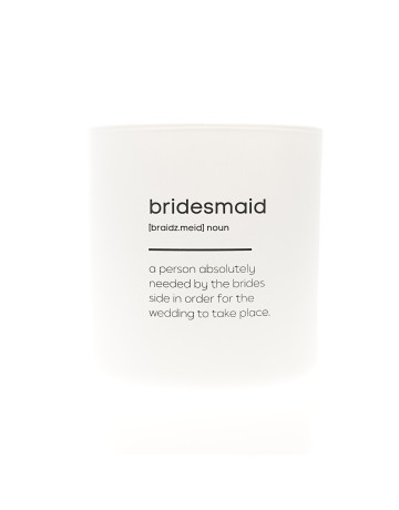 Bridesmaid [Noun] 
