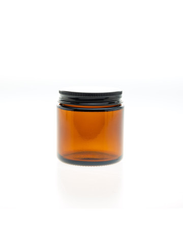 120ML Apothecary Jar - Black Lid