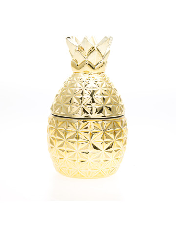 Mini Pineapple Jar : Gold 