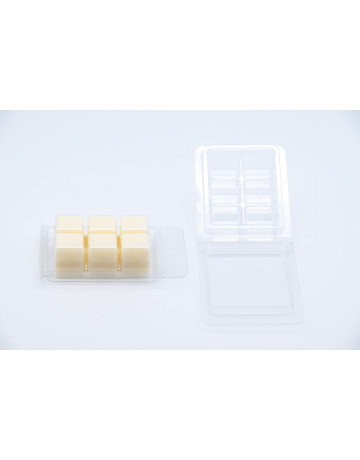 Clear Clam Shell Packing - 6 Squares : Box QTY 450