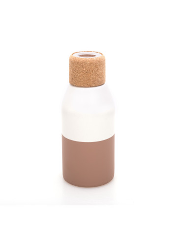 S Ceramic Diffuser Bottle : Terracotta (with cork topper)