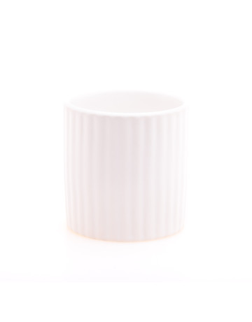 VN Ribbed Ceramic : White