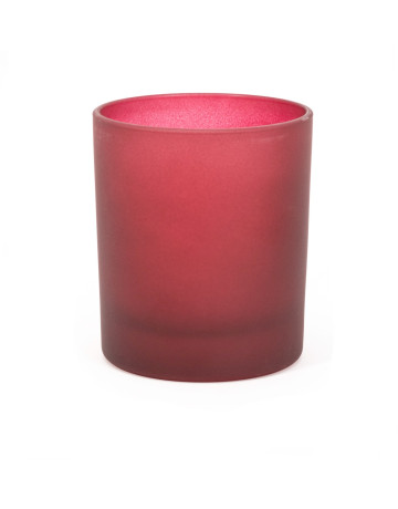 Large Classic Tumbler - Frosted Red Rose 