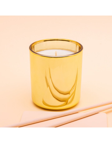 40cl Candles : Private Label -Gold