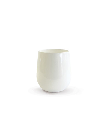 Small Renee Jar : Gloss White