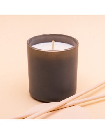 40cl Candles : Private Label -Matte Grey