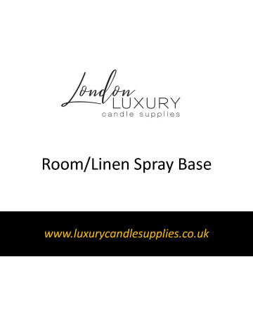 Room/Linen Spray Base