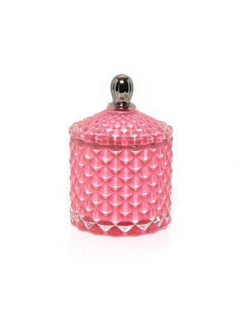 Baby Geo (100ml) : Royal Pink with Silver Trim