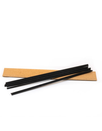 Thin Diffuser Reeds : Black 220mm x 3mm