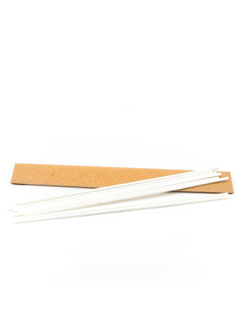 Thin Diffuser Reeds : White 220mm x 3mm