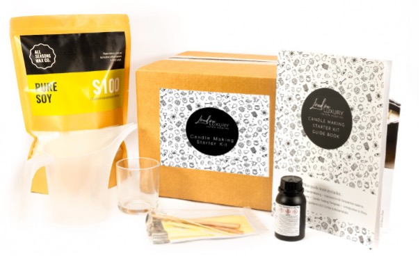The London Luxury Candle Supplies candle making starter kit